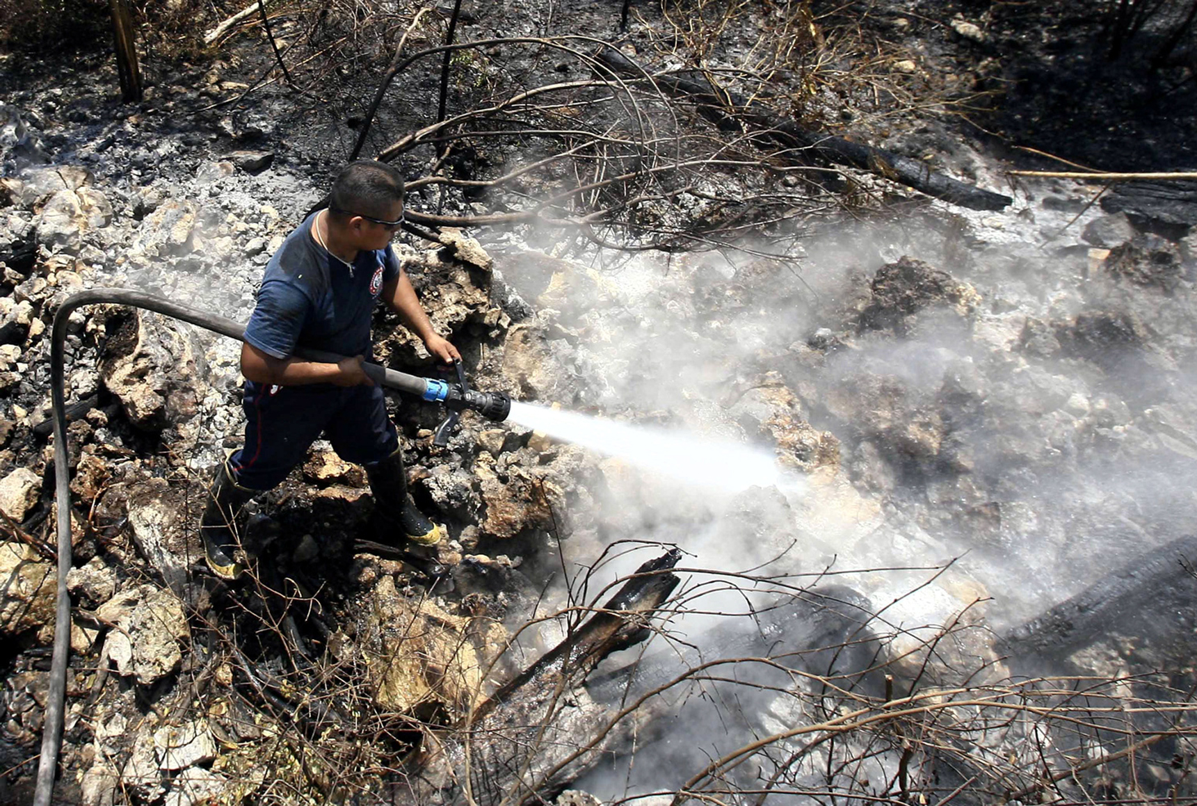 Suma Chetumal 24 incendios forestales