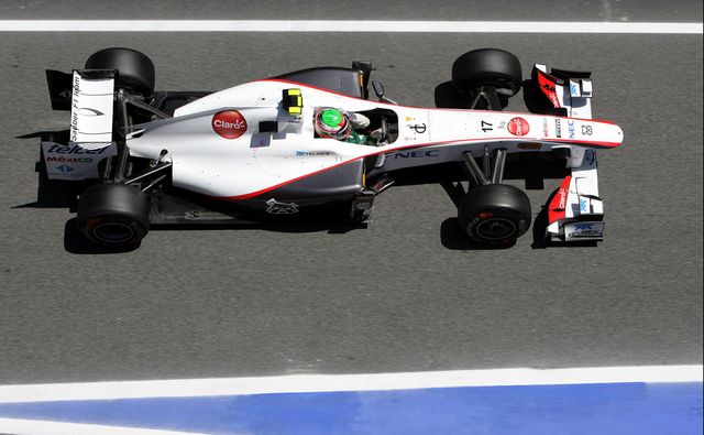 Sergio P&eacute;rez obtiene primeros puntos en F&oacute;rmula Uno