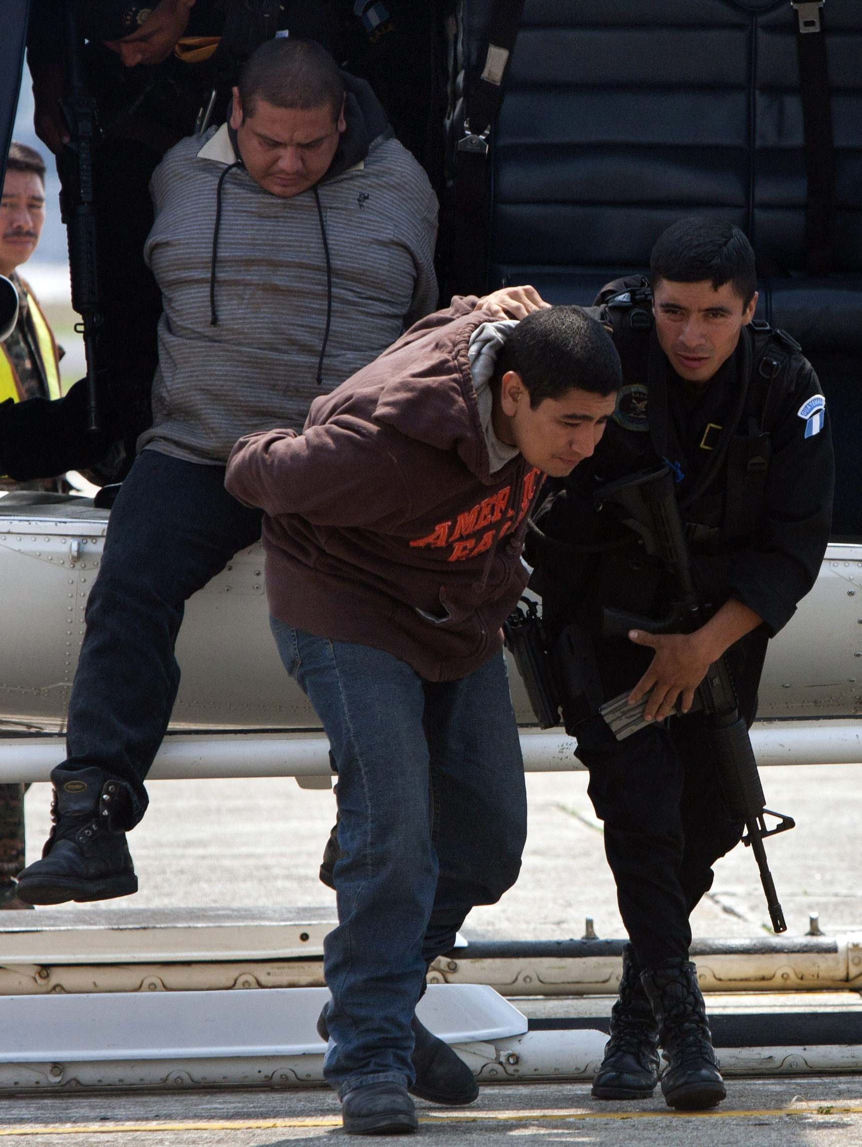 Capturan a 5 presuntos zetas mexicanos