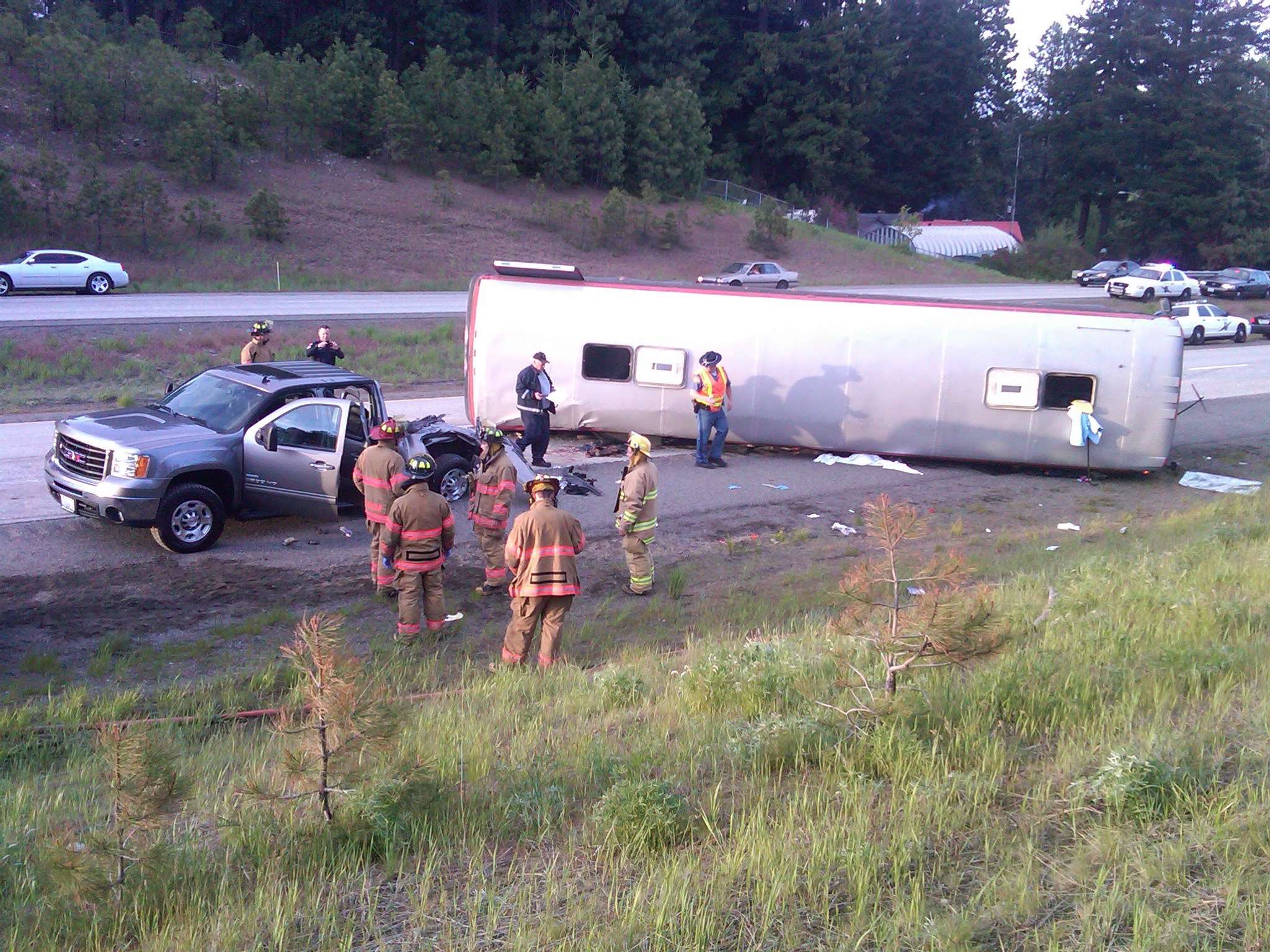 Dos muertos al chocar autob&uacute;s despu&eacute;s de partido de f&uacute;tbol en Seattle