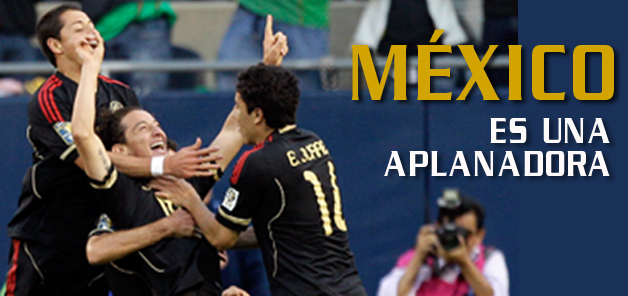 M&eacute;xico es una aplanadora
