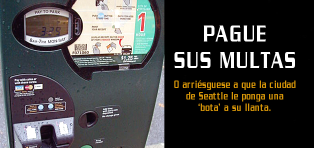 Multas atrasdas ocasionaran 'bota' en llanta