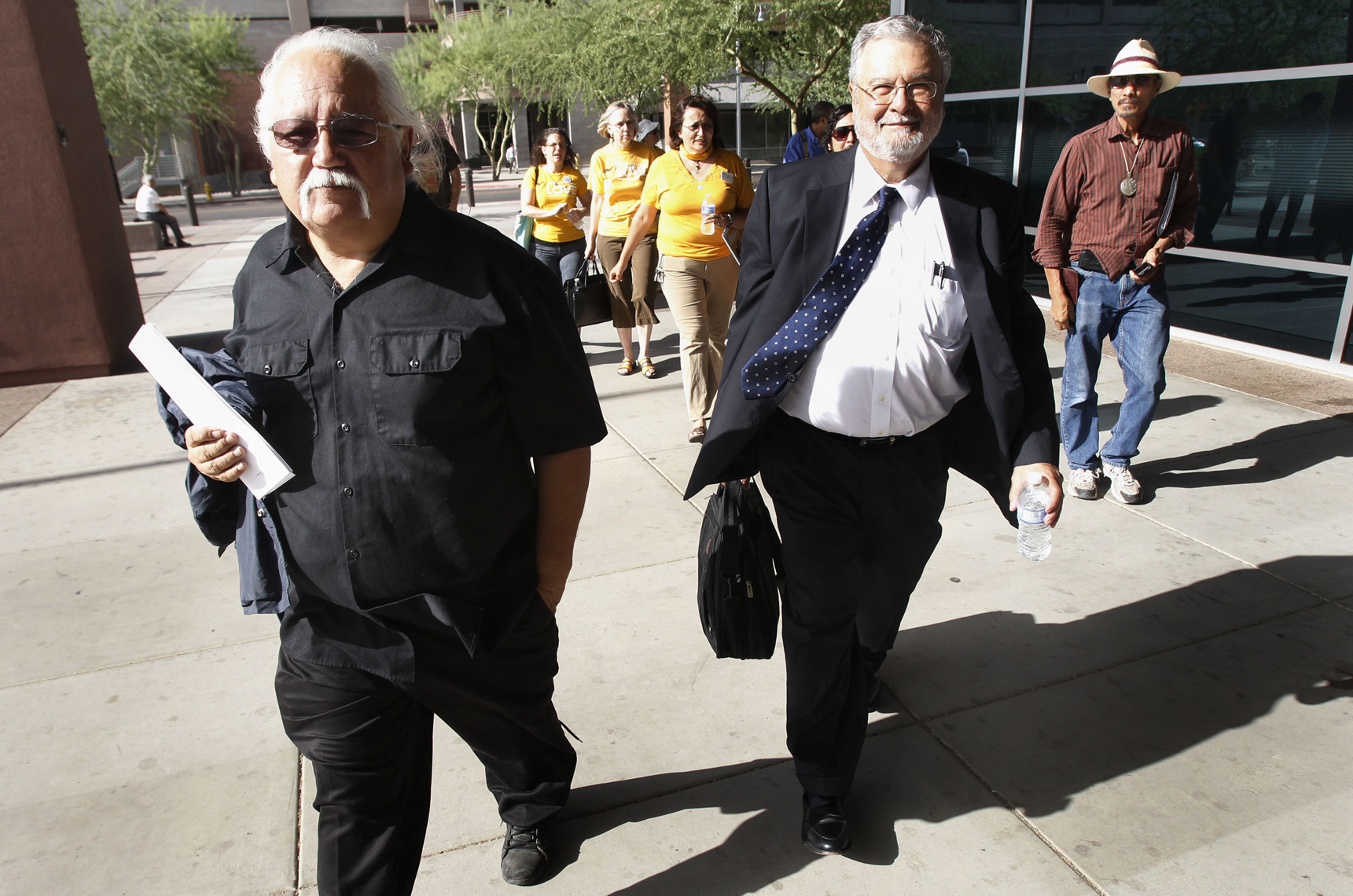 Manifestantes contra ley  de Arizona enfrentan juicio