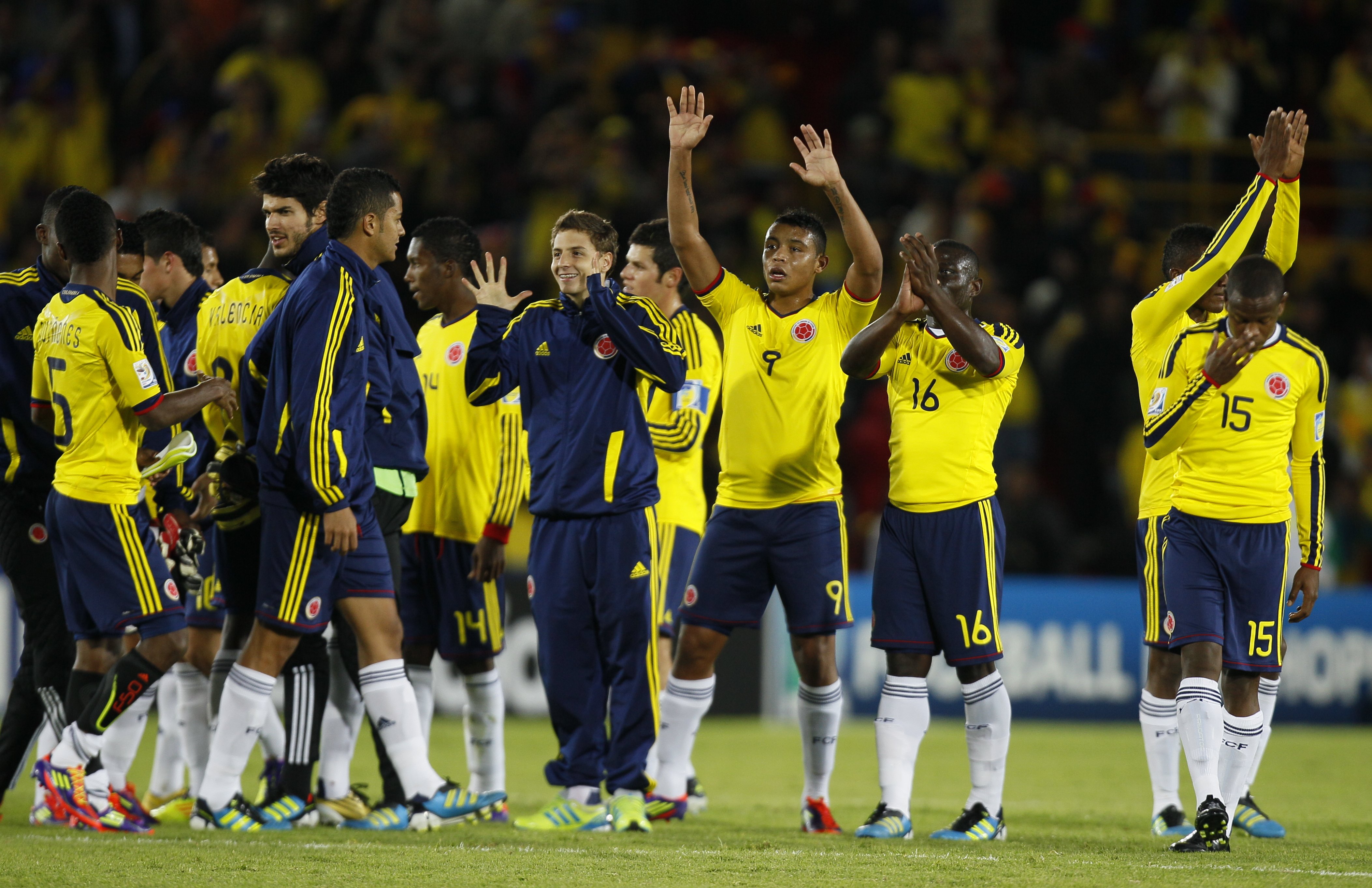 Colombia perfecto, Uruguay eliminado