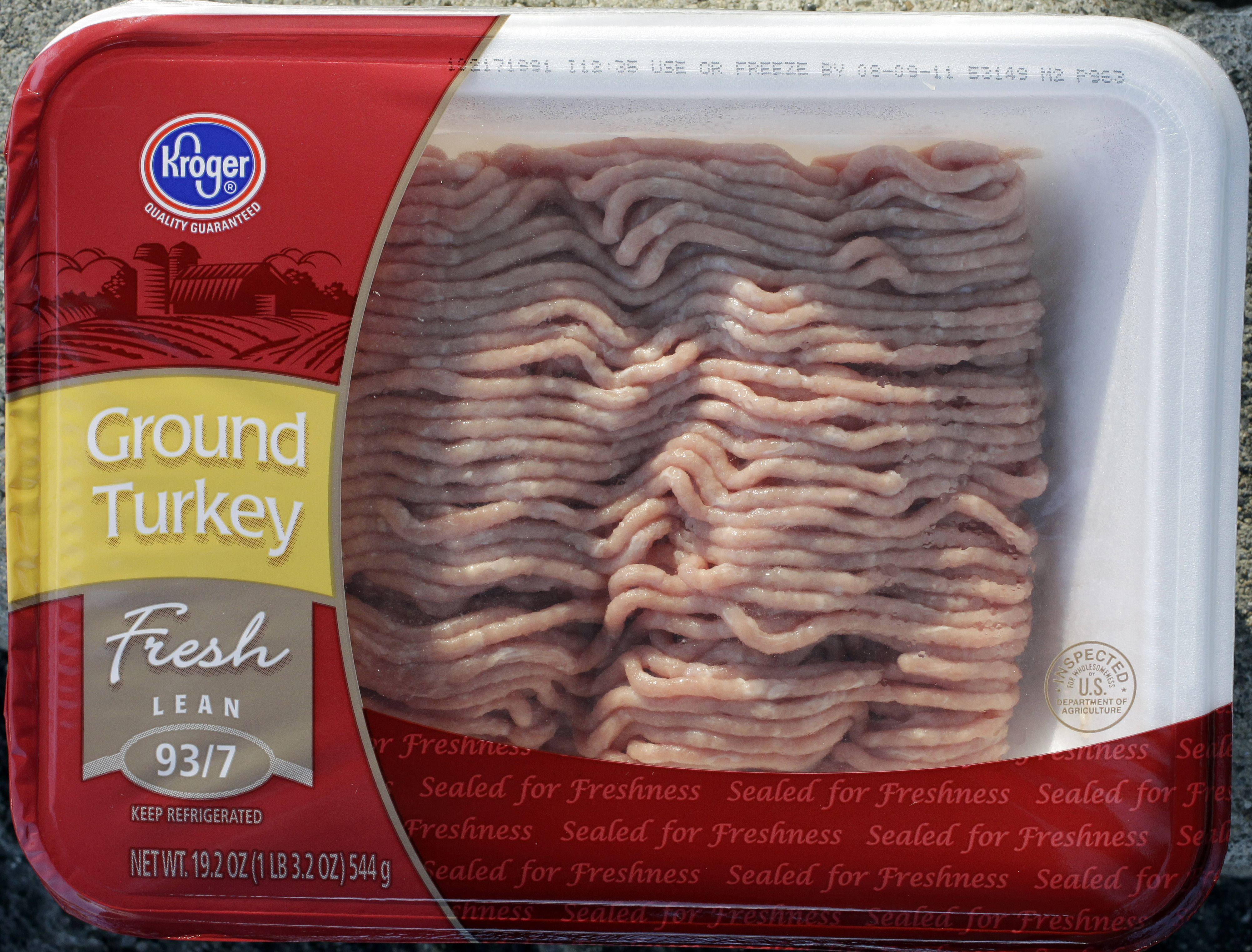 Salmonela en carne de pavo