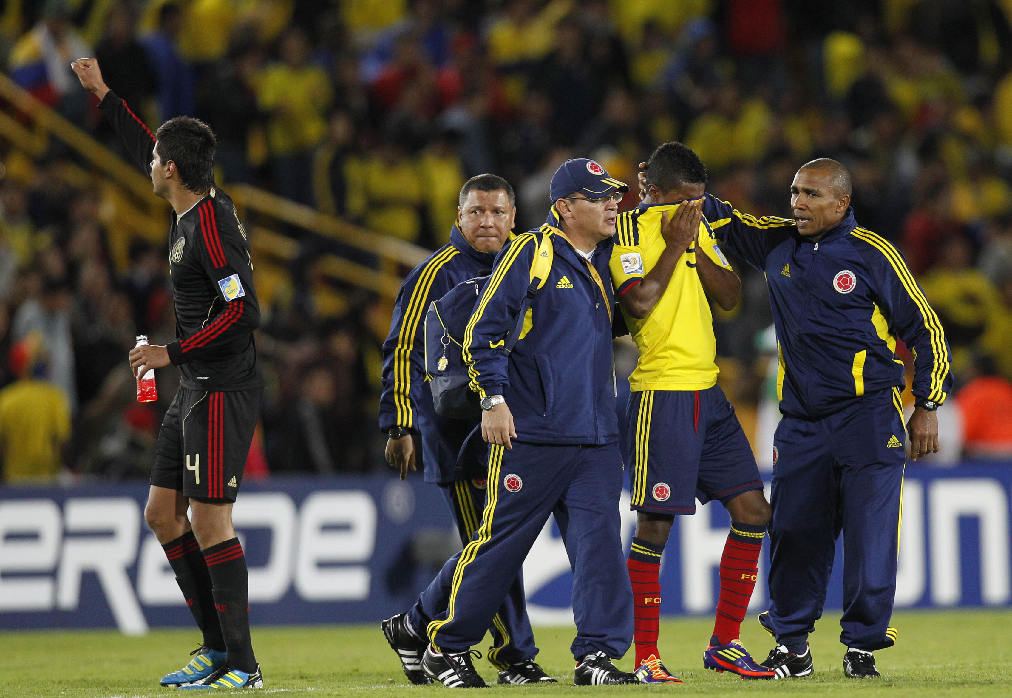 Colombia le dijo adiós a su mundial