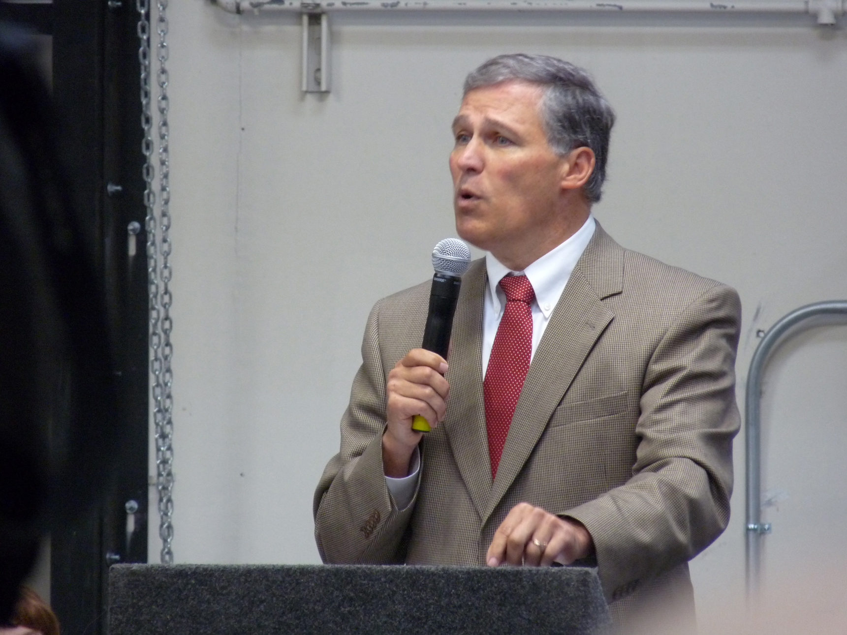Inslee, aspirante a gobernador