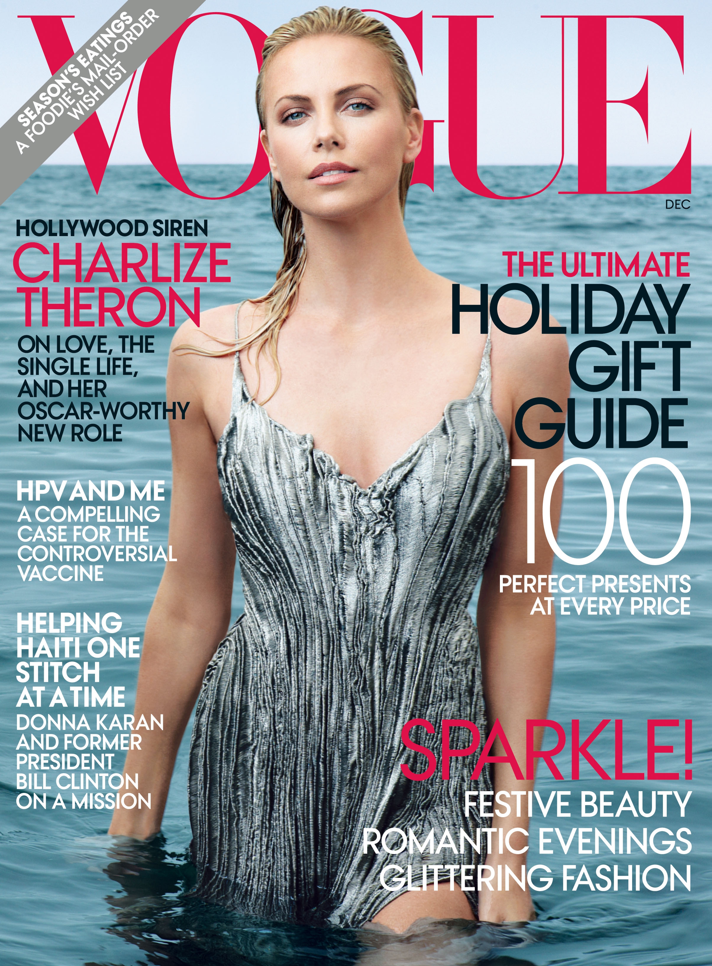 Charlize Theron habla de su soltería con Vogue