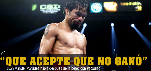 “Que acepte que no gan&oacute;”