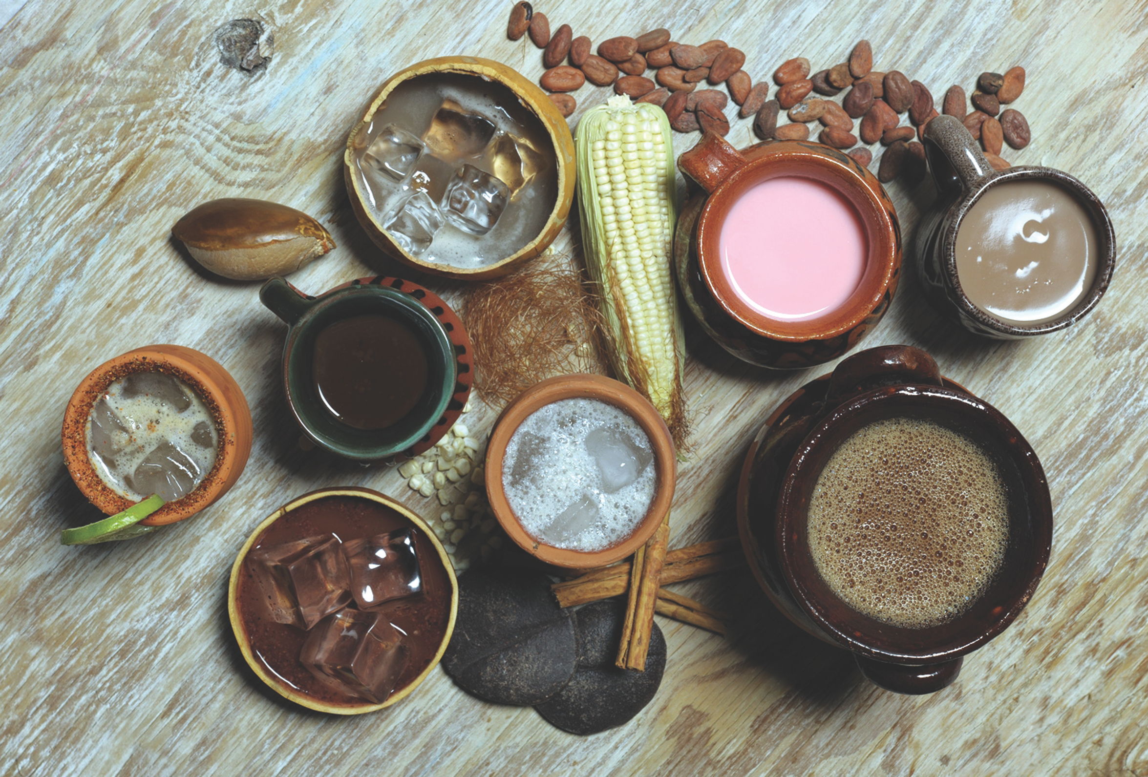 Chocolate, molinillo...