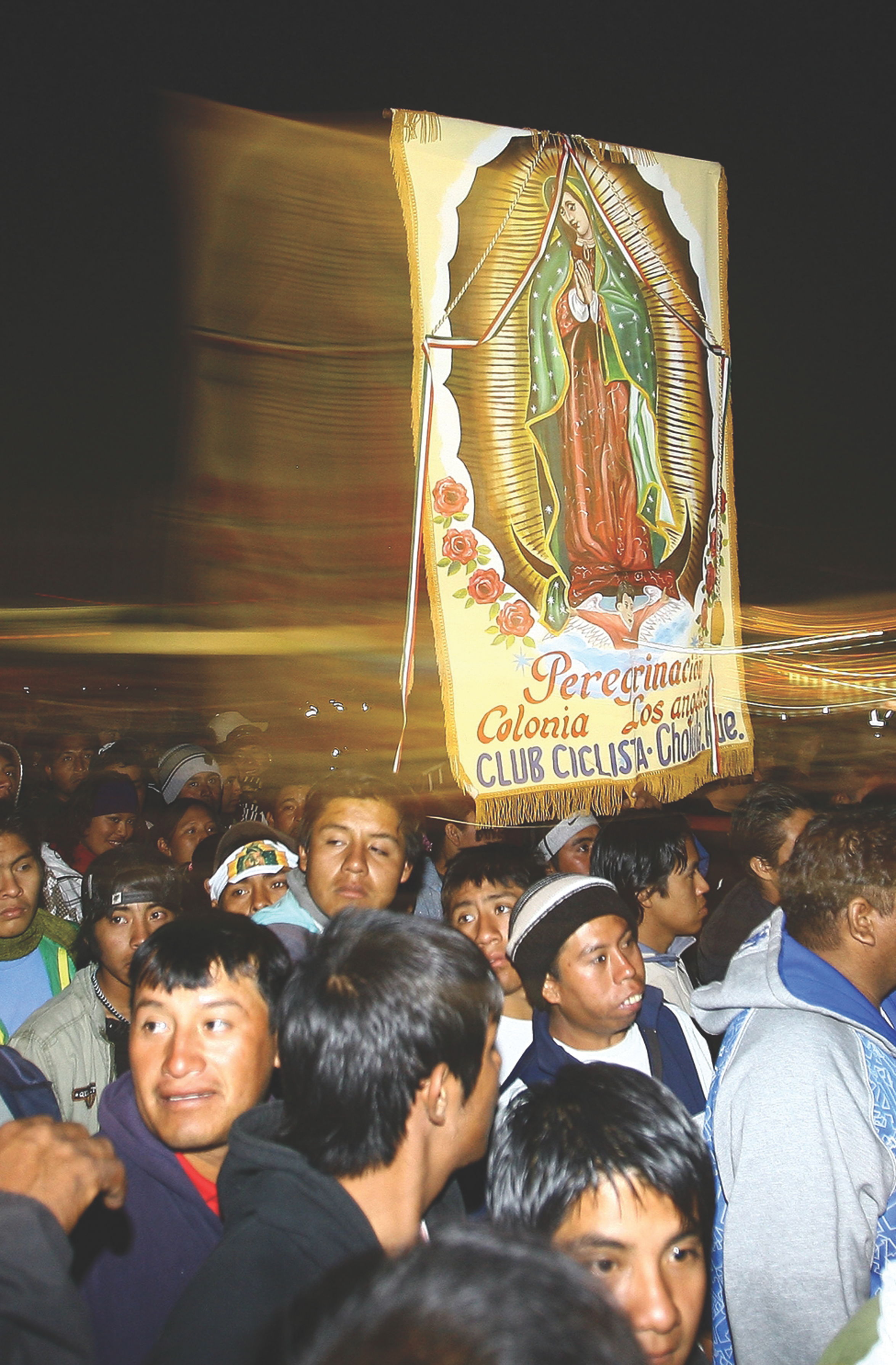 Bien 'puestos' para visitar a la Virgen