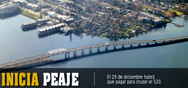 Empieza el peaje en el 520