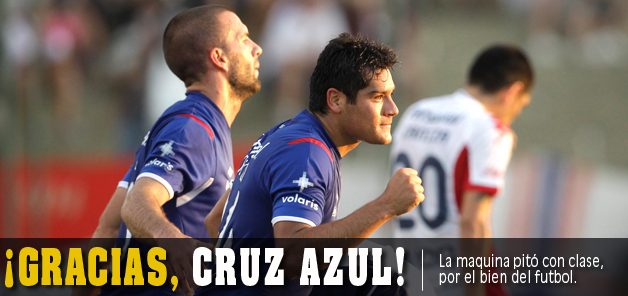 Gracias, Cruz Azul