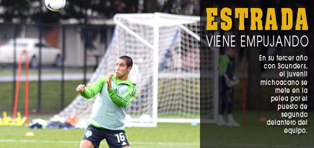 Estrada viene empujando