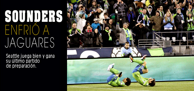 Sounders enfri&oacute; a Jaguares