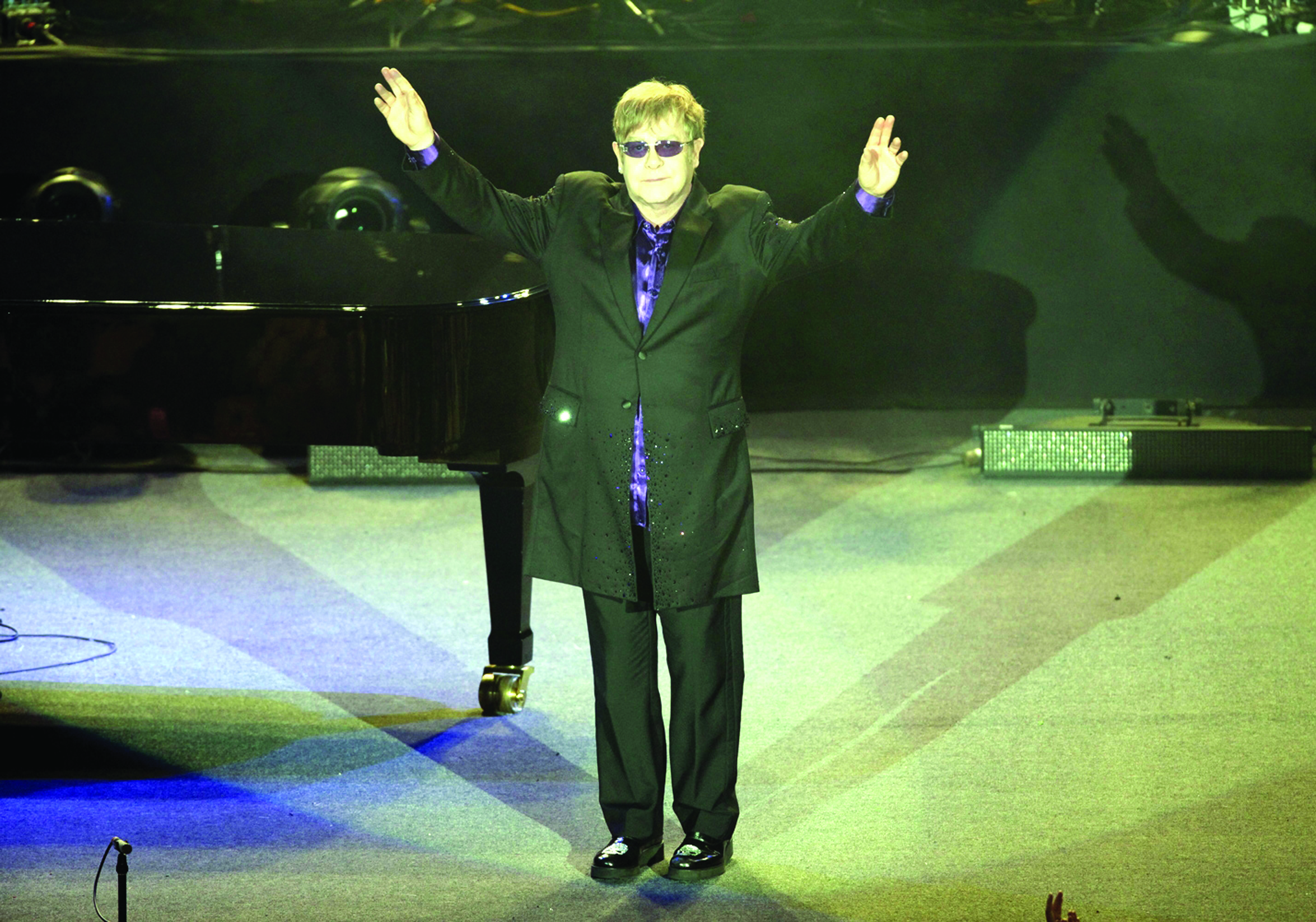 Elton John inicia en M&eacute;xico gira mundial