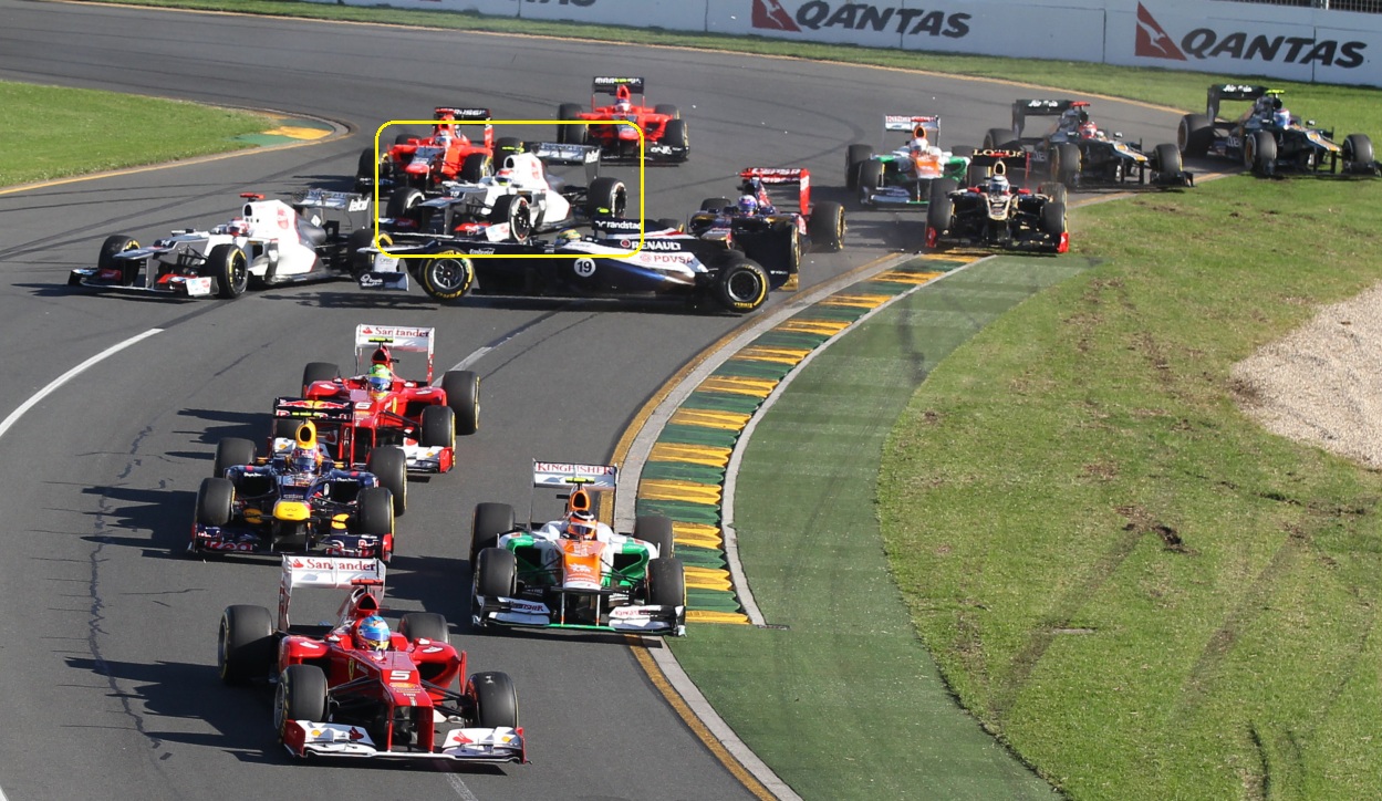 Vibrante carrera de Latinos en F&oacute;rmula Uno