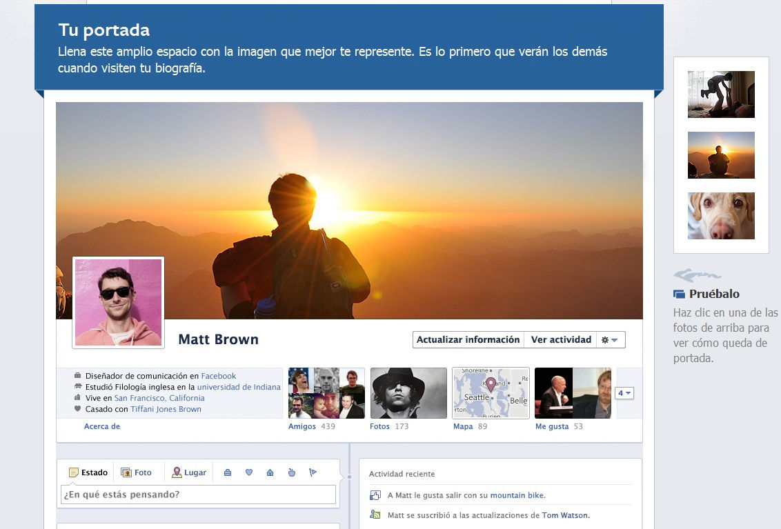 Timeline: Nueva cara de Facebook