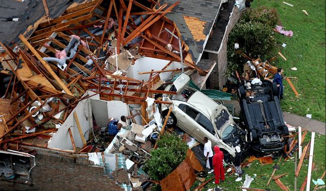 Texas fue golpeado por tornados