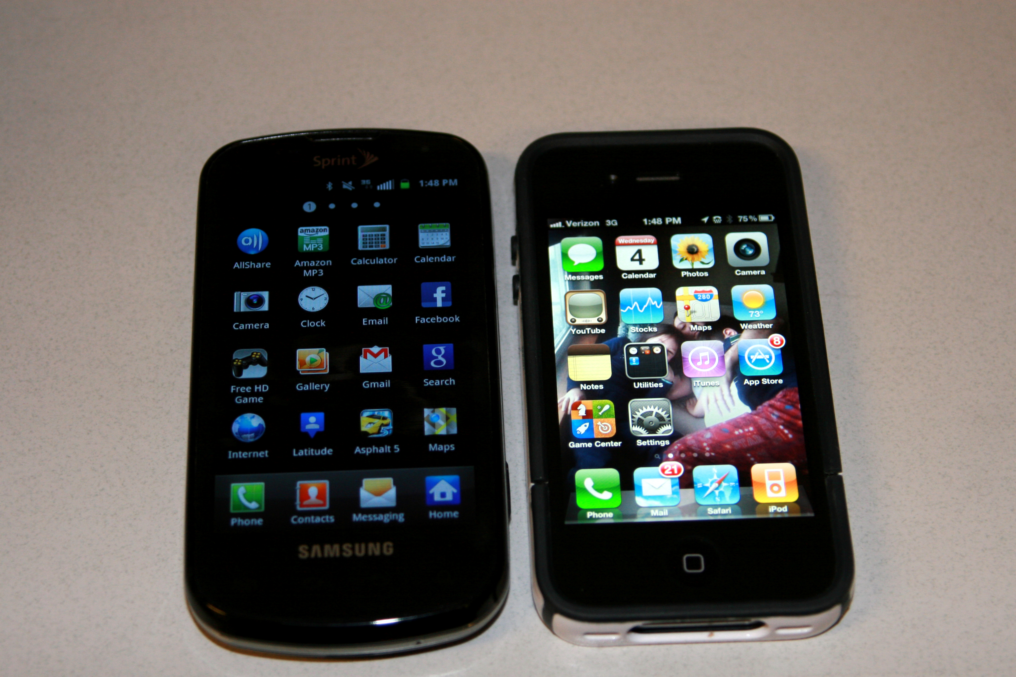 El Androide contra La Manzana