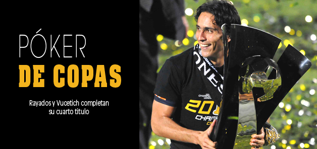 Monterrey, rayado en trofeos