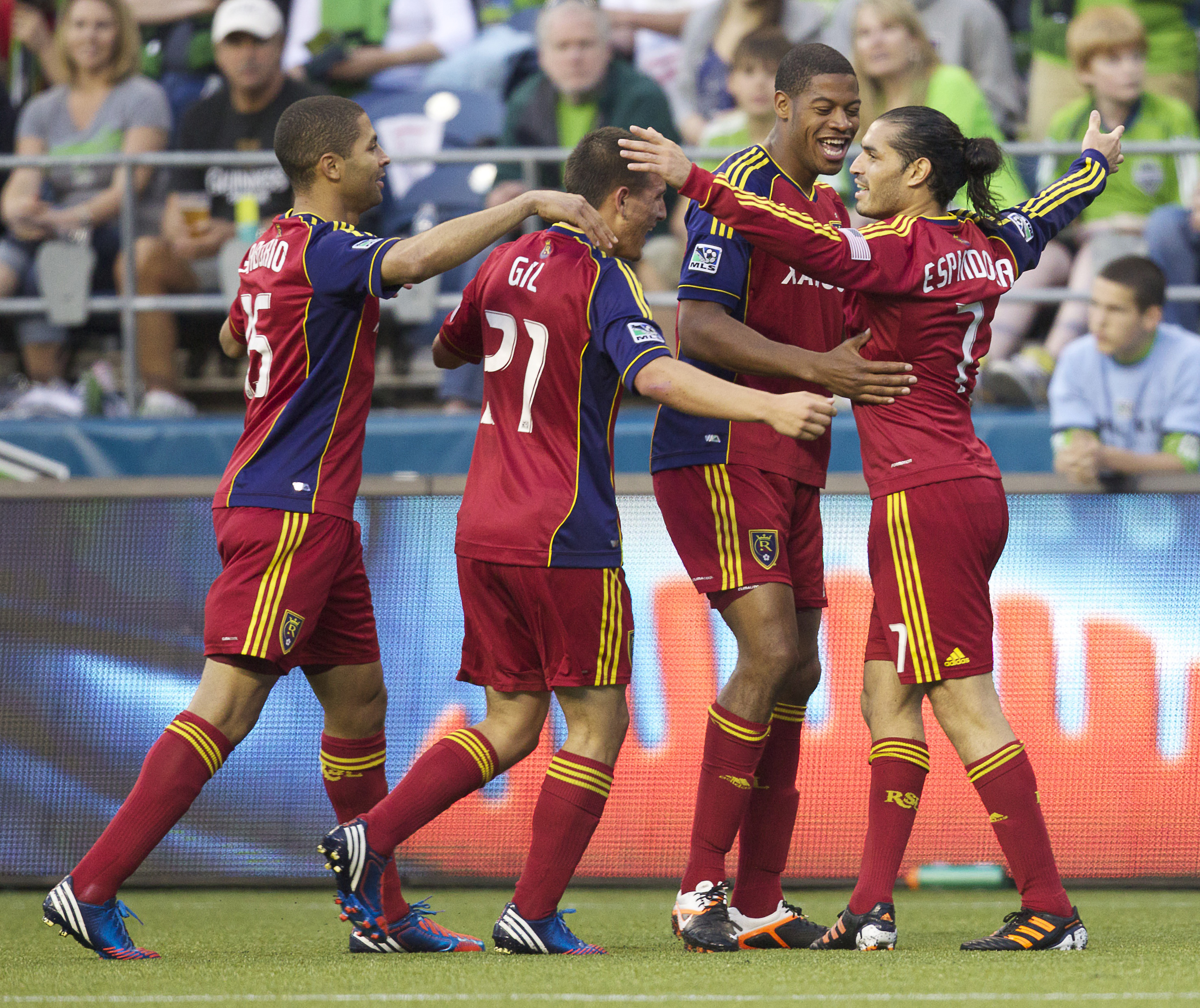 Real Salt Lake fren&oacute; a Sounders