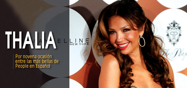 Thal&iacute;a deslumbra en fiesta de People