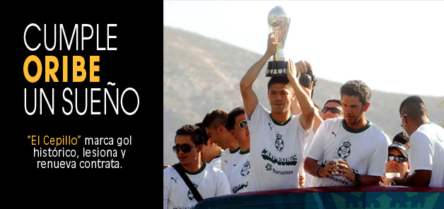 Cumple Oribe un sue&ntilde;o