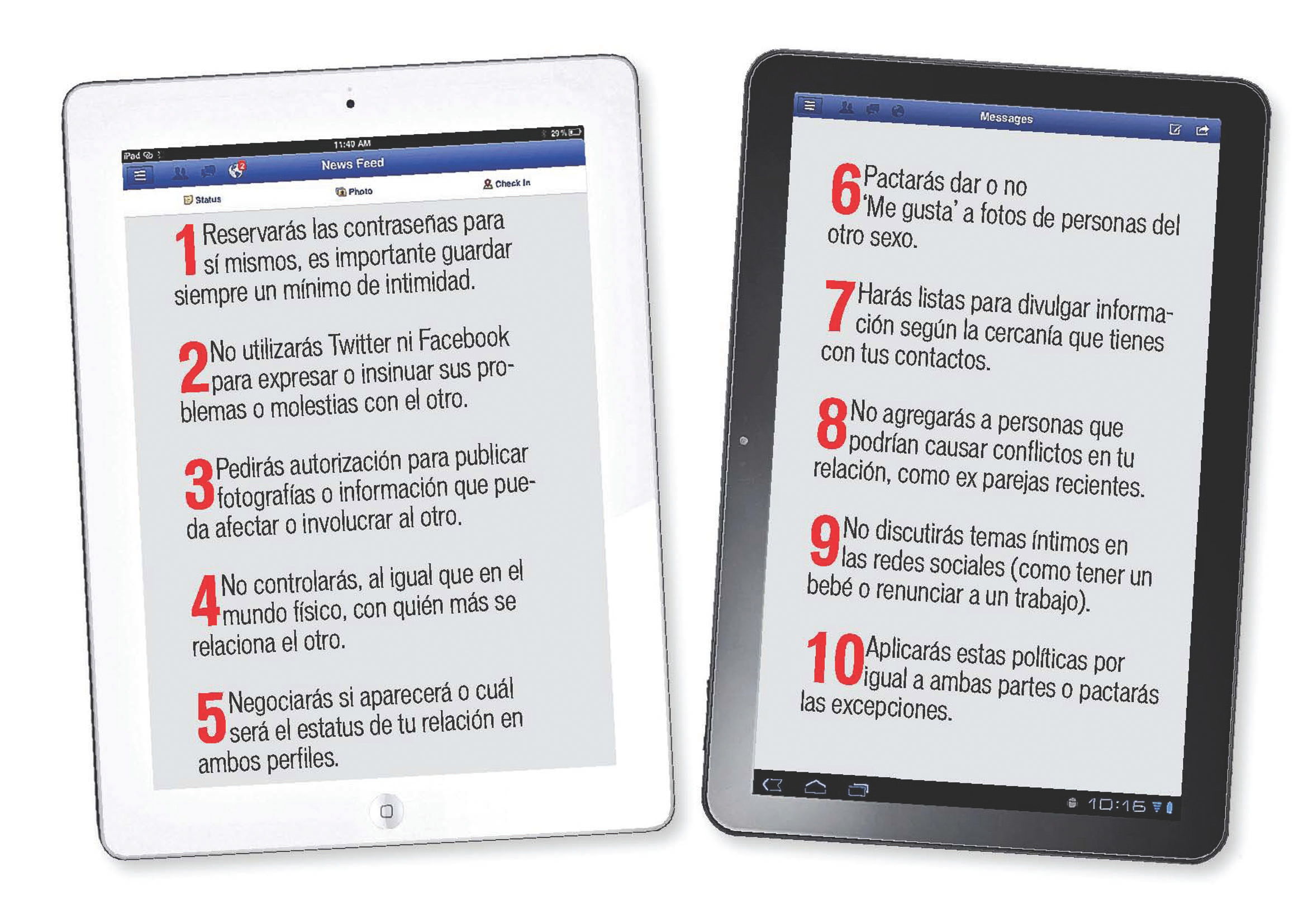 Hasta que Facebook los separe