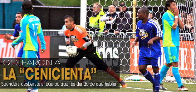 Sounders destroz&oacute; el sue&ntilde;o