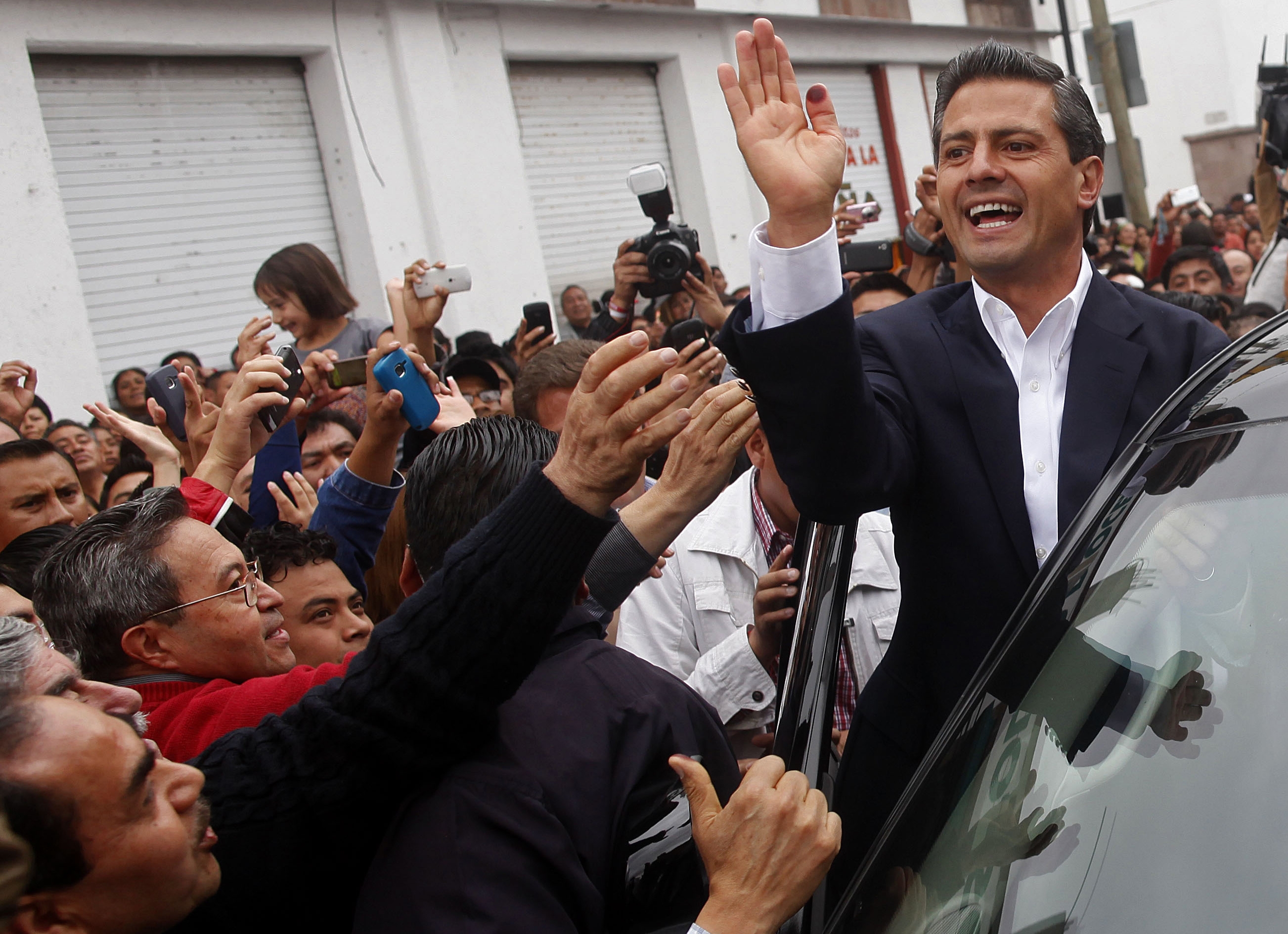 Pe&ntilde;a Nieto se perfila como ganador