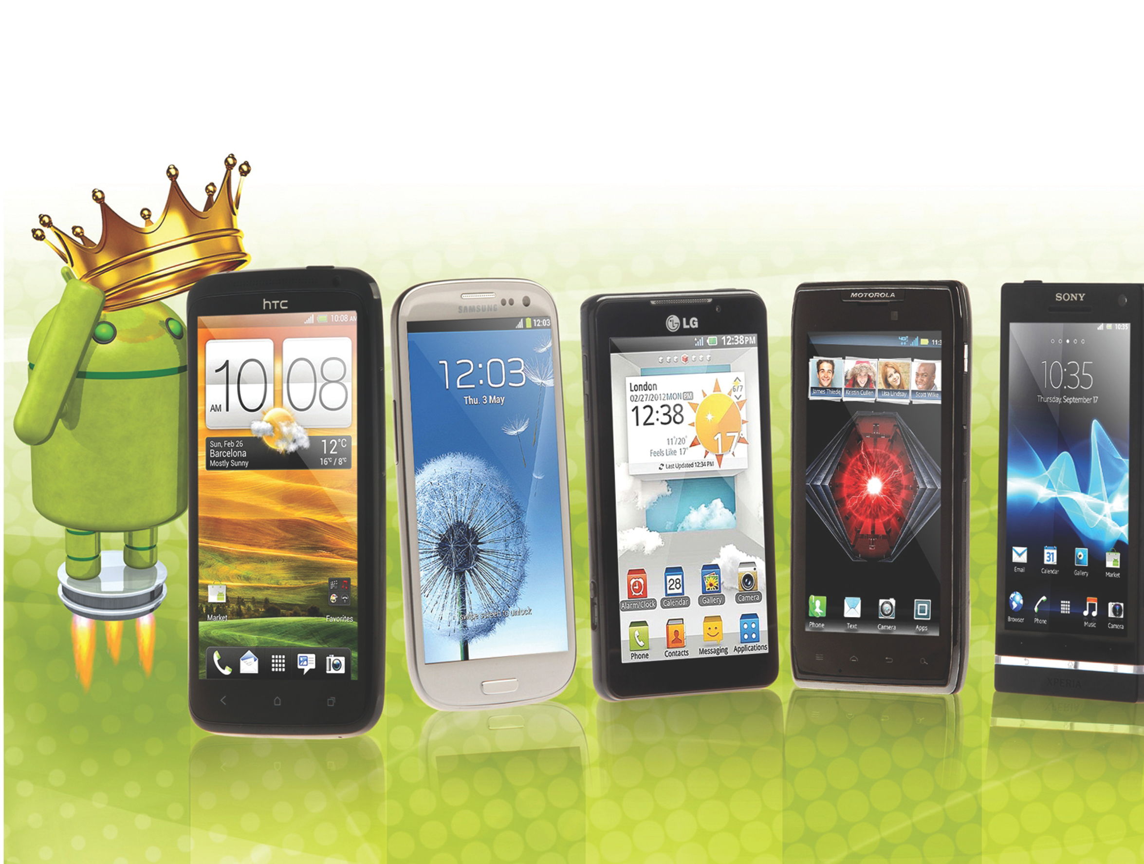 Y el mejor Android es...