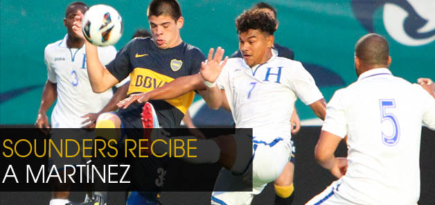 Sounders recibe a Mart&iacute;nez