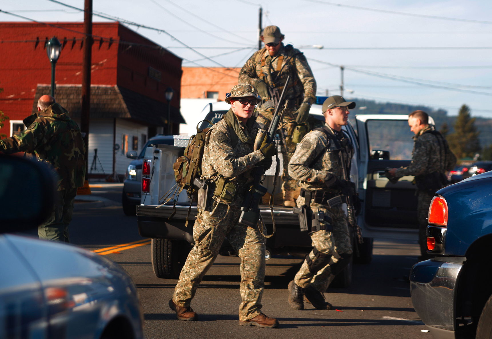 Rehenes en banco de Lakewood
