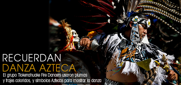 Recuerdan Danza Azteca