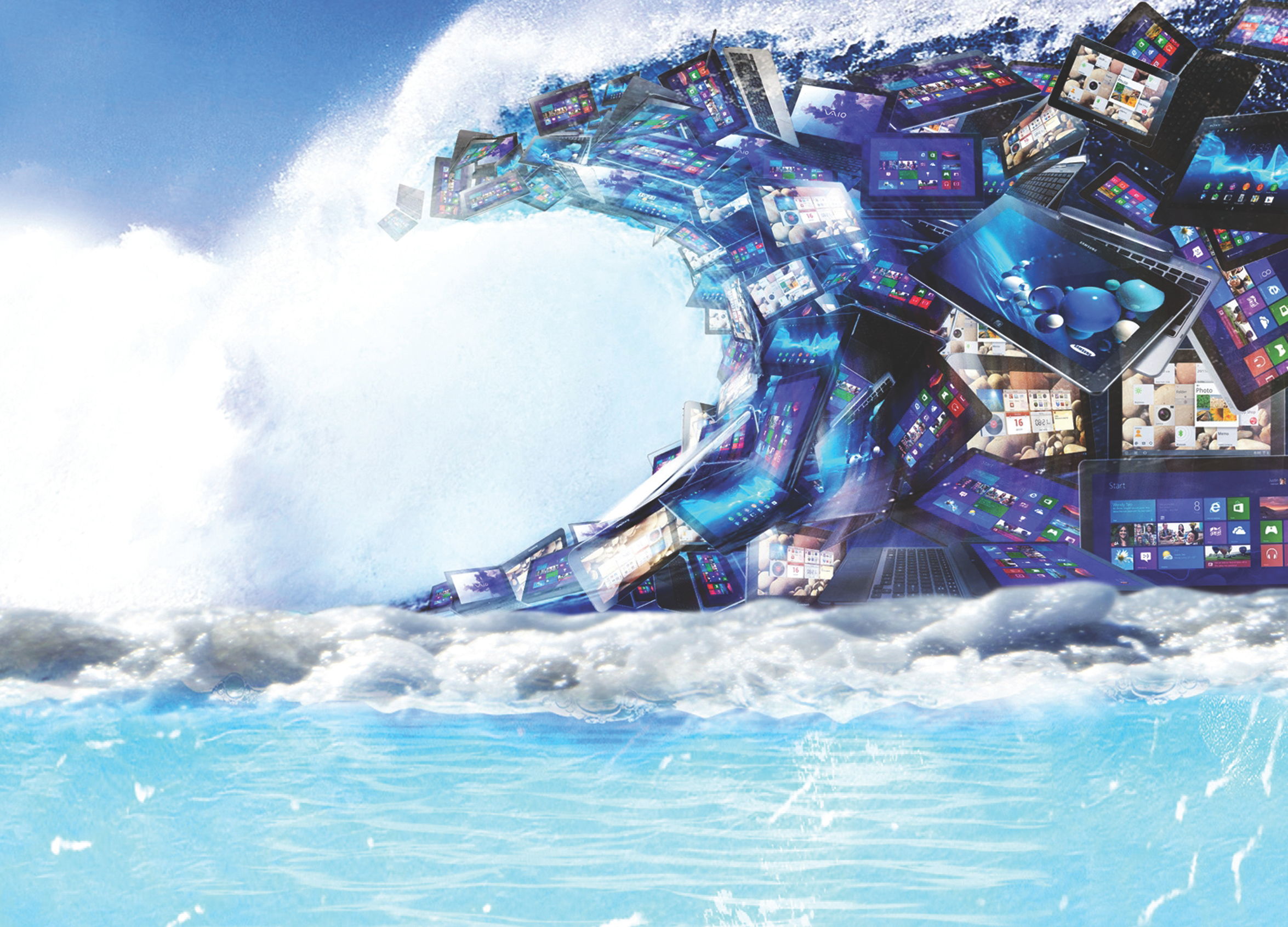 Nueva ola  de tabletas