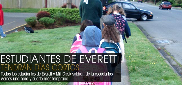Estudiantes de Everett tendran d&iacute;as cortos