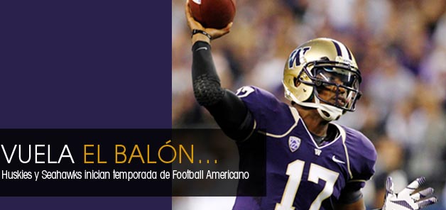 Huskies y Seahawks comienzan temporada