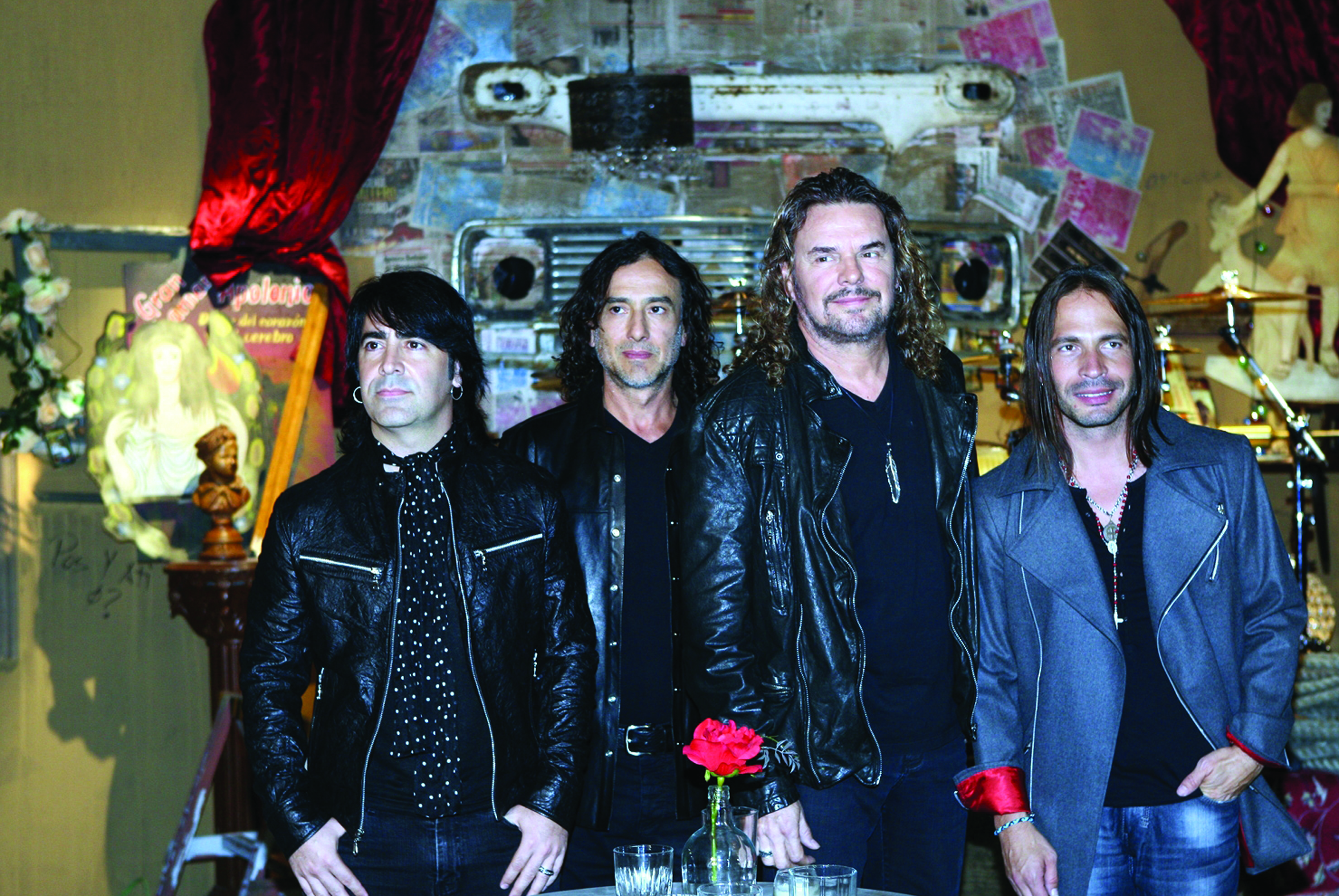 Man&aacute; al Paseo del Rock en Hollywood