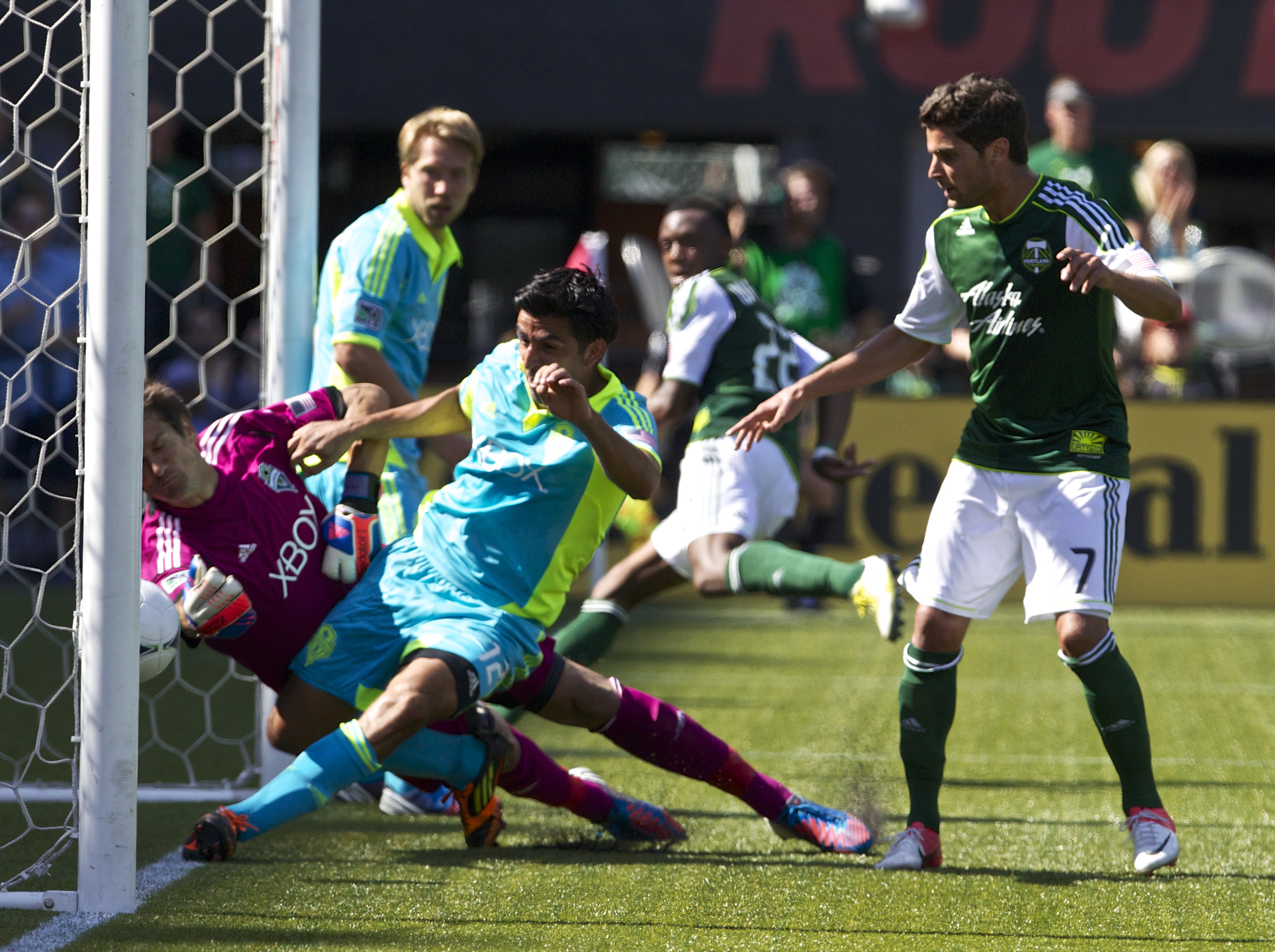 Sounders hace tablas en Portland