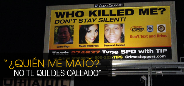 “&iquest;Qui&eacute;n me mat&oacute;?  No te quedes callado”