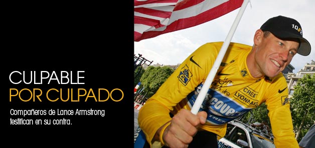Once compa&ntilde;eros testificaron contra Armstrong