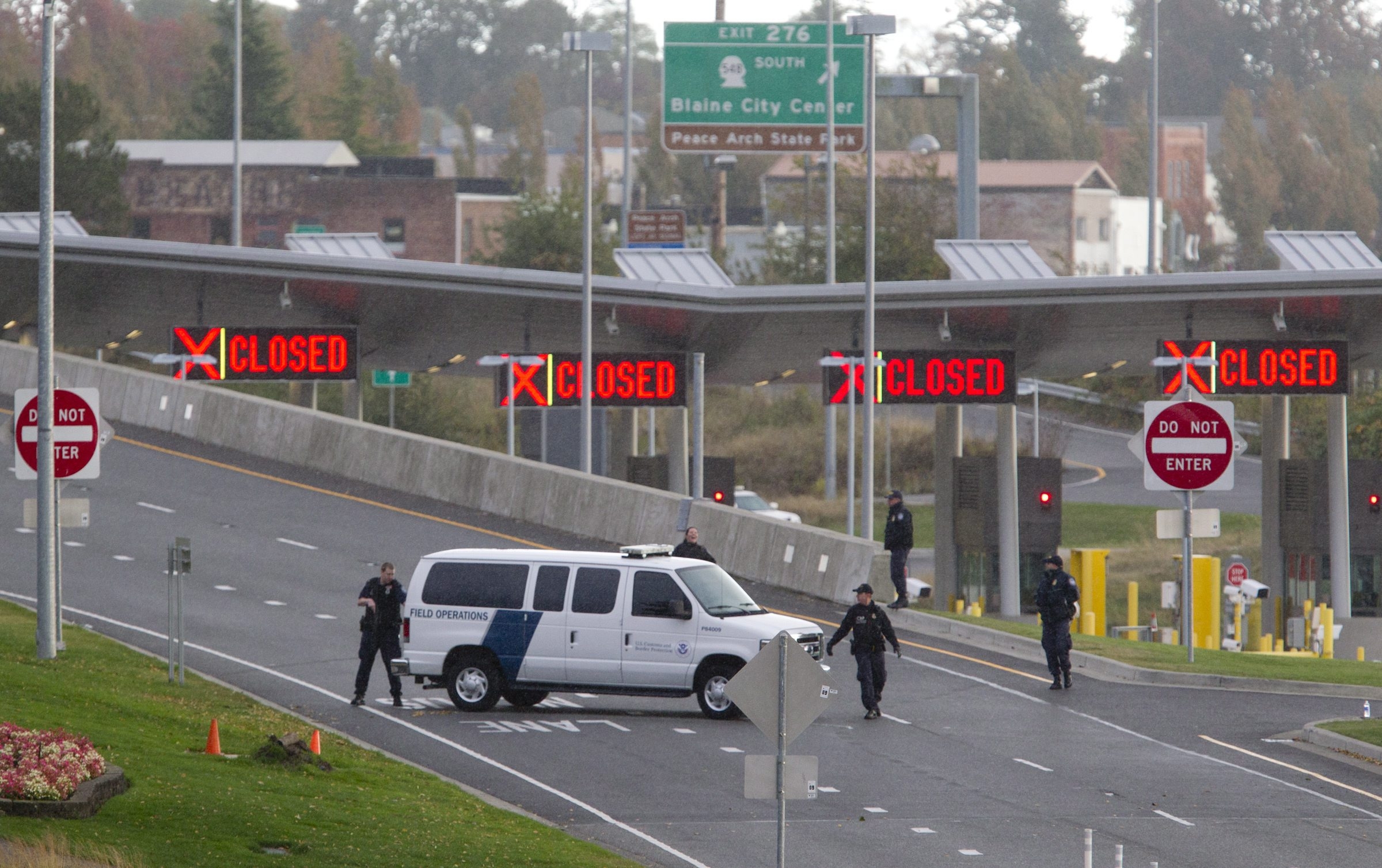 Cierran cruce EEUU-Canad&aacute; tras tiroteo