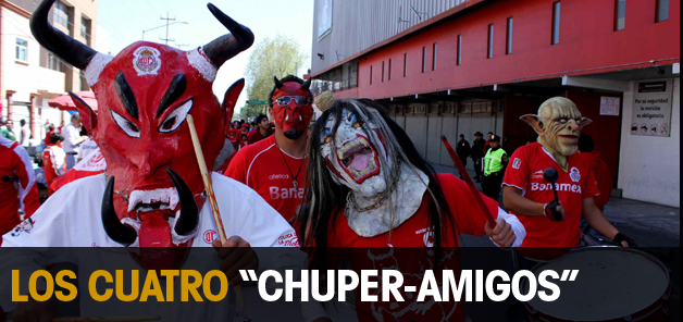 Los Cuatro “Chuper-amigos”