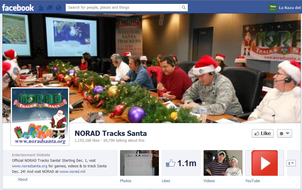 Siguen a Santa por todo el mundo