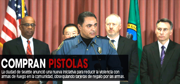 Compran pistolas