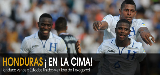 Honduras vence a Estados Unidos