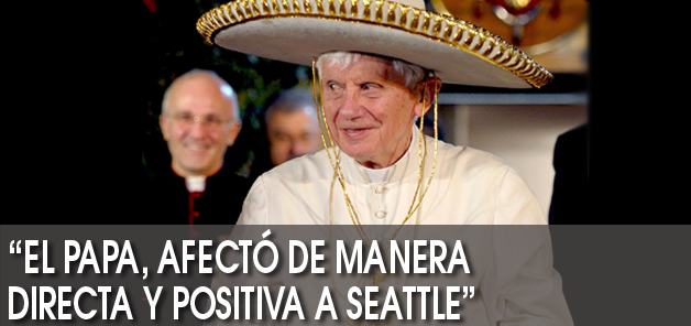“El Papa, afect&oacute;  de manera directa  y positiva a Seattle”