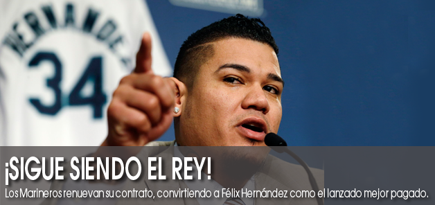 Hern&aacute;ndez firma contrato millonario con Marineros