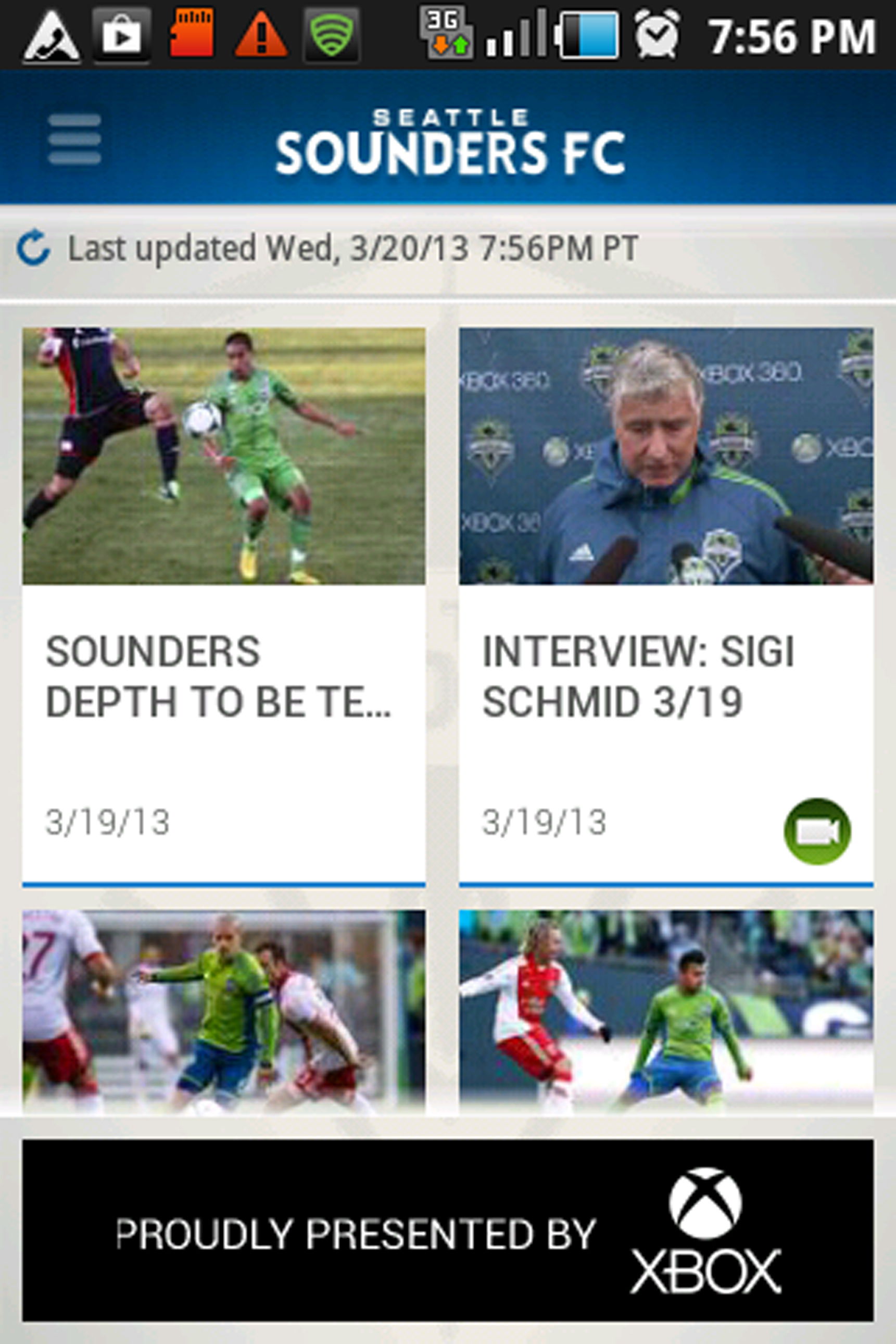 Sounders lanza nueva aplicación